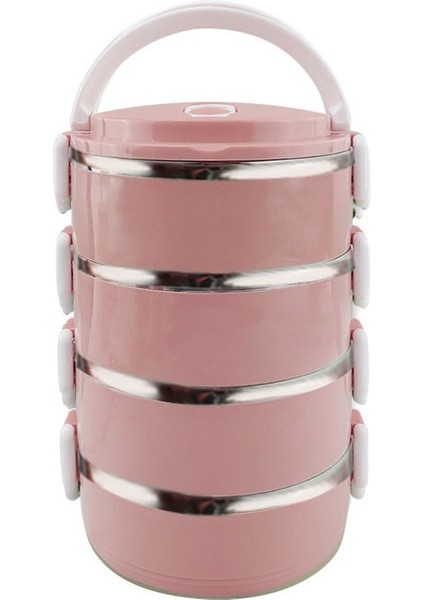 Mavi 2 Katmanlı 1-4 Katmanlar Öğle Yemeği Kutusu Çocuklar Için Mutfak Gıda Saklama Kabı Taşınabilir Piknik Sepeti Sevimli Yuvarlak Bento Kutusu Kolu Termal Kutu (Yurt Dışından) modelleri