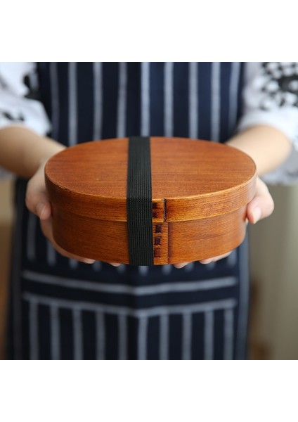 Sd-L Japon Ahşap Yemek Kabı Piknik Bento Kutusu Çocuklar Yemek Takımı Seti Yalıtım Çantası Çubuklarını Çatal Kaşık Gıda Saklama Kabı (Yurt Dışından) fiyatları