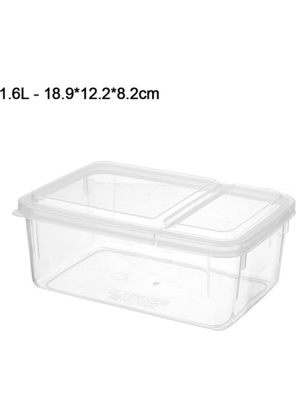 DF18 7 Boyutları Plastik Bento Kutusu Piknik Aperatif Yemek Saklama Kabı Gıda Hazırlık Öğle Yemeği Kutusu Kamp Tencere Çocuklar Okul Yemek Takımı (Yurt Dışından)