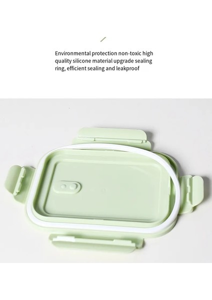 Mavi 1040 ml L 1 Adet Çocuklar Için Öğle Yemeği Kutusu Gıda Sınıfı Mühürlü Dondurulmuş Cam Sebzelik Buzdolabı Özel Isıtma Cam Öğle Yemeği Kutusu Mikrodalga Fırın (Yurt Dışından) fiyatları