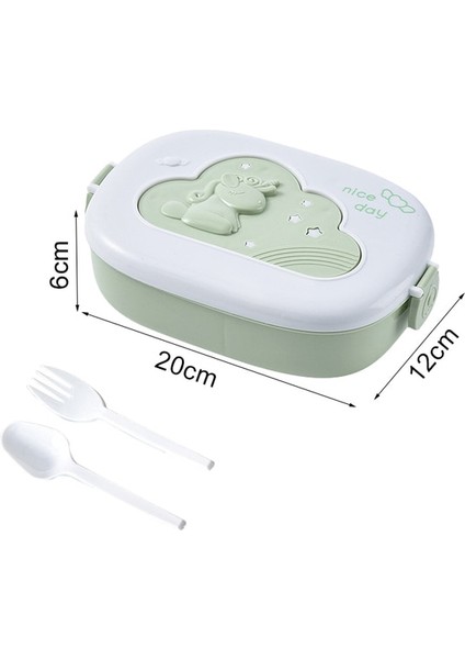 A-02 Sevimli Bento Yemek Kabı Okul Isıtıcı Taşınabilir Plastik Yemek Kabı Çocuklar Kızlar Için Ekmek Sandviç Gıda Isıtıcı Bölmeleri (Yurt Dışından)