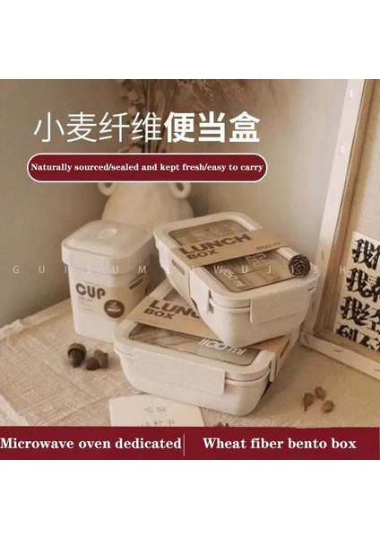 3-Pembe Set 850ML 850ML 1100ML Buğday Samanı Yemek Kabı Sağlıklı Malzeme Bento Kutuları Mikrodalga Yemek Takımı Gıda Saklama Kabı Öğle Yemeği Kutusu Ланч Бокс (Yurt Dışından) fırsatları