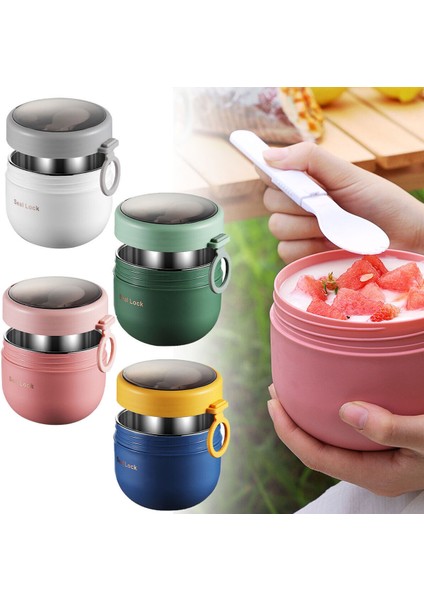 Yeşil Plastik 600 ml Paslanmaz Çelik Öğle Yemeği Kutusu Sıcak Yemek Şişesi Çorba Depolama Vakum Termal Kavanoz Termos Konteynerler Bento Öğle Yemeği Kutusu Çocuklar Için (Yurt Dışından) fiyatları