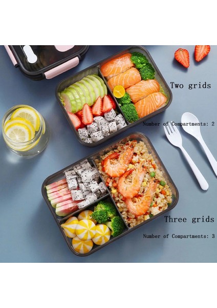 Pembe Kedi 2 Taşınabilir Öğle Yemeği Kutusu Öğrenci Seyahat Mikrodalga Isıtma Gıda Kabı Plastik Bento Kutusu Öğle Yemeği Çantası Kadınlar Çocuklar Için Soğutucu Termal Çanta (Yurt Dışından) modelleri