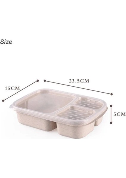 Mavi 3 Öğle Yemeği Kutusu Çocuklar Için Taşınabilir Mikrodalga Bento Kutuları Öğle Yemeği Piknik Meyve Gıda Konteyner Ev Saklama Kutusu (Yurt Dışından) fırsatları