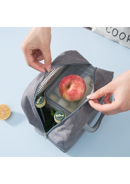 Güncelleme H Taşınabilir Öğle Yemeği Çantası Yemek Kabı Isı Yalıtımlı Kanvas Tote Kese Çocuklar Okul Bento Taşınabilir Yemek Konteyner Piknik Gıda Depolama (Yurt Dışından) modelleri