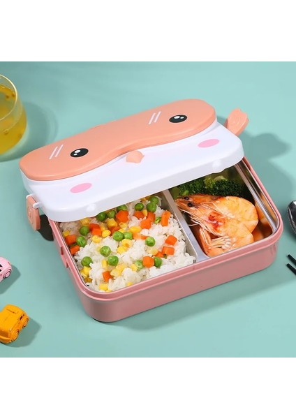 Pembe Paslanmaz Çelik Öğle Yemeği Kutusu Konteyner Çocuk Kız Büyük Boy Okul Isıtıcı Taşınabilir Plastik Japon Tarzı Sıcak Gıda Kişiselleştirilmiş Isıtıcı Bölmeleri (Yurt Dışından) fırsatları