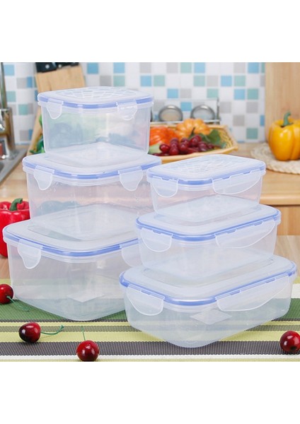 800 ml Plastik Öğle Yemeği Kutusu Çocuklar Için Bento Kutusu Gıda Saklama Kabı Okul Ofis Çalışanı Için Açık Piknik Aperatif Yemek Mikrodalga 6 Boyutu (Yurt Dışından)