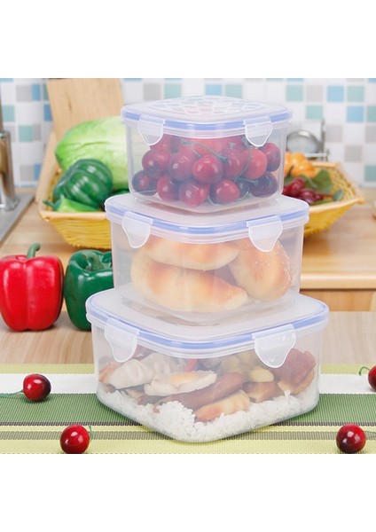 800 ml Plastik Öğle Yemeği Kutusu Çocuklar Için Bento Kutusu Gıda Saklama Kabı Okul Ofis Çalışanı Için Açık Piknik Aperatif Yemek Mikrodalga 6 Boyutu (Yurt Dışından)