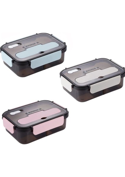 Pembe 3 Taşınabilir Öğle Yemeği Kutusu Öğrenci Seyahat Mikrodalga Isıtma Gıda Kabı Plastik Bento Kutusu Öğle Yemeği Çantası Kadınlar Çocuklar Için Soğutucu Termal Çanta (Yurt Dışından) indirimleri