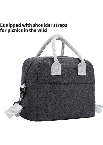 17 29X16X23 cm Yeni Taşınabilir Öğle Yemeği Çantası Yeni Termal Yalıtımlı Öğle Yemeği Kutusu Tote Soğutucu Çanta Öğle Yemeği Çantaları Kadınlar Için Kullanışlı Kutu Tote Gıda Çantaları (Yurt Dışından)