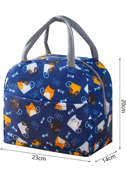 018 Çanta Taşınabilir Öğle Yemeği Çantaları Yemek Kabı Termal Öğle Yemeği Gıda Çantaları Çocuklar Için Soğutucu Çanta Termos Konteyner Saklama Çantası Kadın Çocuklar Için (Yurt Dışından)