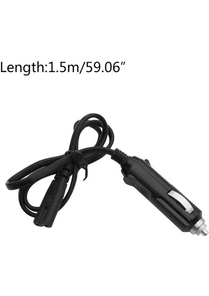 Siyah 1 220V 12V Elektrikli Öğle Yemeği Kutusu Güç Kablosu Araba Kullanımı Için Elektrikli Isıtmalı Öğle Yemeği Kutusu Ab Abd Tak Güç Kablosu Adaptörü Araba Ev Için (Yurt Dışından) modelleri