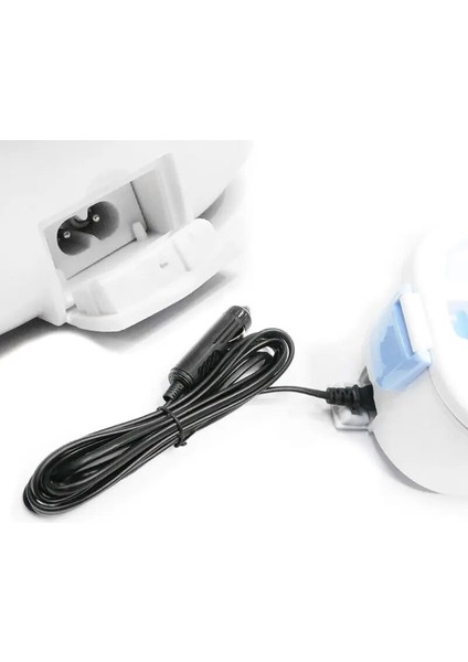 Siyah 1 220V 12V Elektrikli Öğle Yemeği Kutusu Güç Kablosu Araba Kullanımı Için Elektrikli Isıtmalı Öğle Yemeği Kutusu Ab Abd Tak Güç Kablosu Adaptörü Araba Ev Için (Yurt Dışından) fırsatları