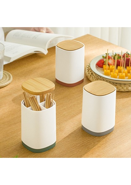 Yeşil Japon Otomatik Pres Kürdan Kutusu Çok Amaçlı Kürdan Tutucu ile Bölünmüş Pamuk Ipi Yaratıcı Ev Ürünleri (Yurt Dışından) fırsatları