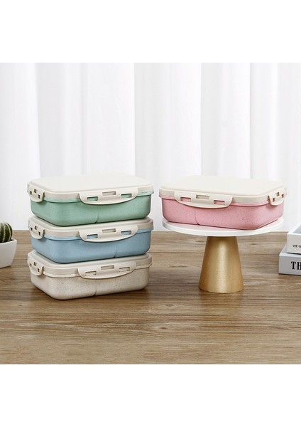 Mavi 1000 ml 1000 ml Mikrodalga Öğle Yemeği Kutusu Çocuklar Için Okul Çevre Dostu Bpa Ücretsiz Buğday Samanı Bento Kutusu Mutfak Plastik Gıda Konteyner Öğle Yemeği Kutusu (Yurt Dışından) modelleri