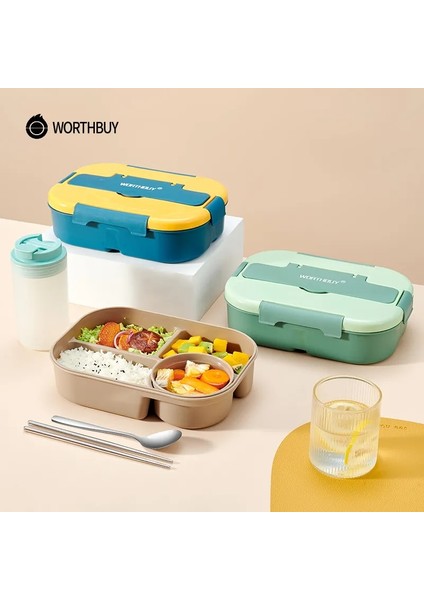 Stil A Yeşil 1400 ml Worthbuy Taşınabilir Bento Öğle Yemeği Kutusu Bölmeli Mikrodalga Plastik Öğle Yemeği Kabı Çocuk Yetişkin Için Sızdırmaz Gıda Kabı (Yurt Dışından) modelleri