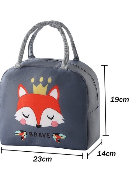 Gösterildiği Gibi Taşınabilir Yalıtımlı Termal Piknik Gıda Öğle Yemeği Çantası Kutusu Karikatür Tote Gıda Taze Soğutucu Çanta Kılıfı Kadınlar Kız Çocuklar Için Çocuk Hediye (Yurt Dışından)