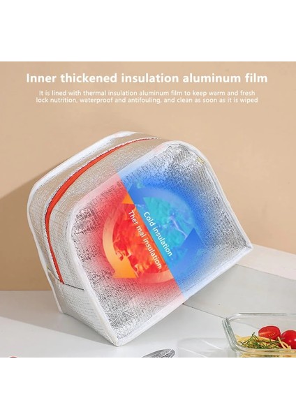 Gösterildiği Gibi Taşınabilir Yalıtımlı Termal Piknik Gıda Öğle Yemeği Çantası Kutusu Karikatür Tote Gıda Taze Soğutucu Çanta Kılıfı Kadınlar Kız Çocuklar Için Çocuk Hediye (Yurt Dışından) indirimleri