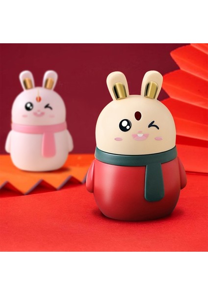 Pembe Sevimli Tavşan Kürdan Kutusu Kürdan Dağıtıcı Ceative Itme Pres Tipi Kürdan Kavanoz Tutucu Ev Uygun Hediye Ev Gadget (Yurt Dışından) fiyatları