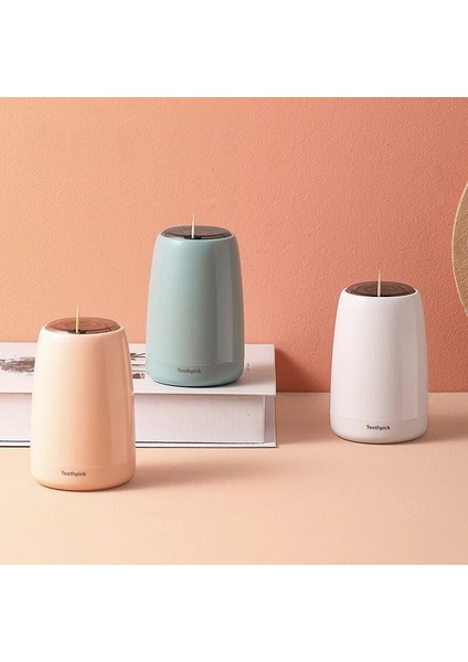 Sarı Otomatik Pop-Up Kürdan Kavanoz Yaratıcı Kürdan Kutusu Ev Küçük ve Taşınabilir Basın Pop-Up Kürdan Tutucular (Yurt Dışından) fiyatları