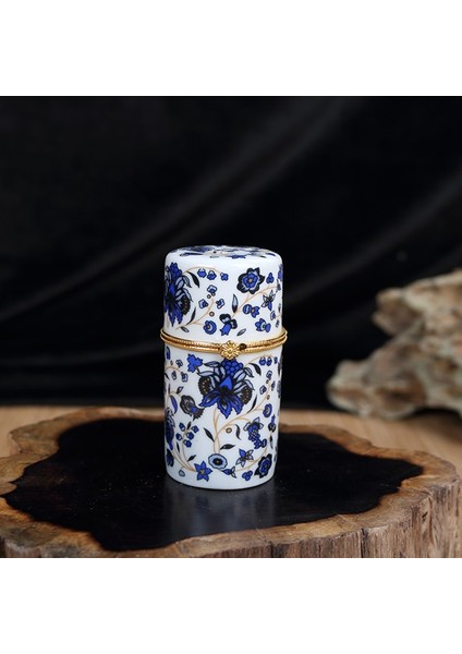 Çiçek Dekoratif Çin Tarzı Seramik Kürdan Kutusu Takı Çantası Ev Otel Yemek Masası Aksesuarları Vintage Porselen Depolama Tutucu (Yurt Dışından) modelleri