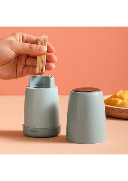 Pembe Mutfak Kürdan Kutusu Oturma Odası Basın Pop-Up Saklama Kutusu Basit Yemek Yardımcı Aksesuarları Taşınabilir Piknik Alet Açık (Yurt Dışından) modelleri