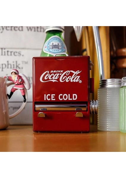 Sarı Retro Kola Otomatik Kürdan Tutucu Cep Küçük Kürdan Saklama Kutusu Dağıtıcı Gizli Stash Mutfak Aksesuarları Ev Dekor (Yurt Dışından) fırsatları