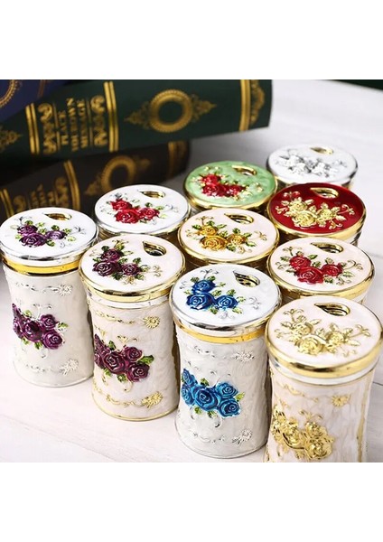 Altın Beyaz Ev Işık Lüks Kürdan Tutucu Kürdan Kutusu Otel Malzemeleri Avrupa Retro Kürdan Kavanoz Kürdan Dağıtıcı Mutfak (Yurt Dışından) fiyatları