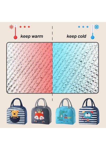 Resim Olarak Taşınabilir Yalıtımlı Termal Piknik Gıda Öğle Yemeği Çantası Kutusu Karikatür Tote Gıda Taze Soğutucu Çanta Kılıfı Kadınlar Kız Çocuklar Için Çocuk Hediye (Yurt Dışından) modelleri
