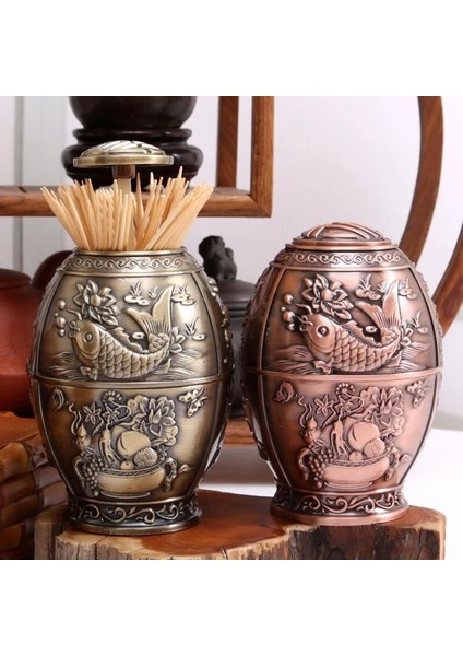 Stil 2 Iskandinav Otomatik Itme Tipi Kürdan Kutusu Ev Yaratıcı Kürdan Tutucu Otel Restoran Moda High-End Kürdan Tutucu (Yurt Dışından) modelleri