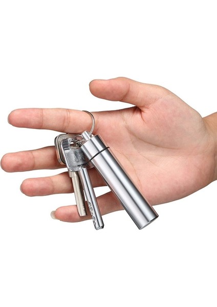 Rastgele 3 Sıcak Satış Taşınabilir Titanyum Kürdan Çanta Seti Yeniden Kullanılabilir Metal Kürdanlar Açık Piknik ve Kamp Için Tutucular ile (Yurt Dışından)