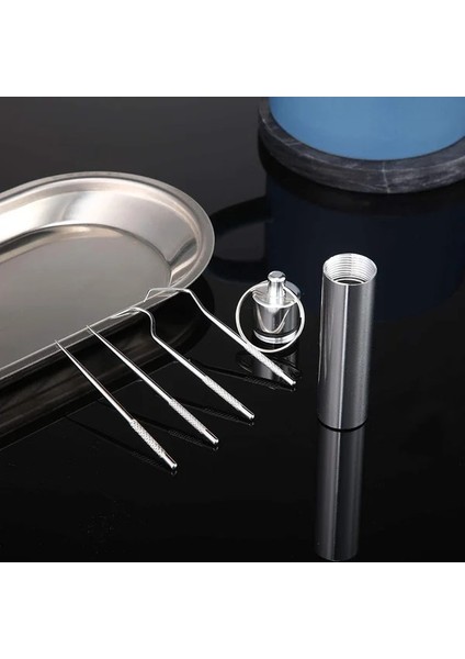 Rastgele 3 Sıcak Satış Taşınabilir Titanyum Kürdan Çanta Seti Yeniden Kullanılabilir Metal Kürdanlar Açık Piknik ve Kamp Için Tutucular ile (Yurt Dışından) fırsatları