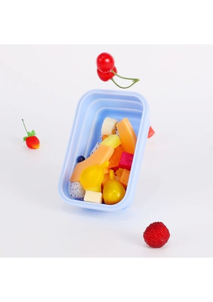 Pembe 1 3 Boyutları Silikon Katlanabilir Öğle Yemeği Kutusu Gıda Saklama Kabı Renkli Mikrodalgada Taşınabilir Piknik Kamp Dikdörtgen Açık Kutu (Yurt Dışından) fırsatları