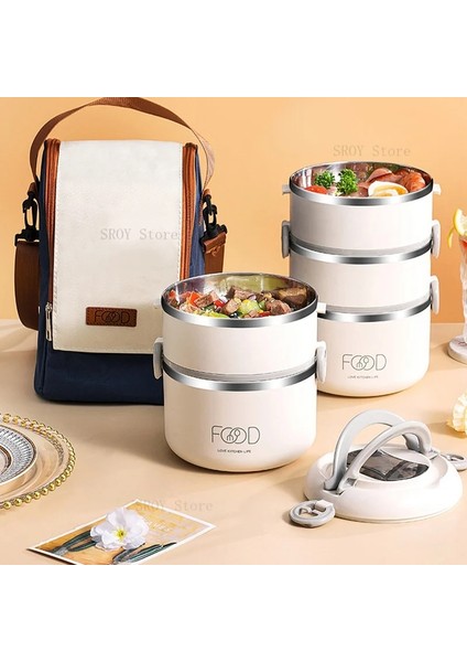 Tek Katmanlı Beyaz Çok Katmanlı Paslanmaz Çelik Öğle Yemeği Kutusu Çocuklar Işçiler Okul Gıda Taşınabilir Termal Öğle Yemeği Kutusu Piknik Büyük Kapasiteli Yalıtım Kutusu (Yurt Dışından) fiyatları