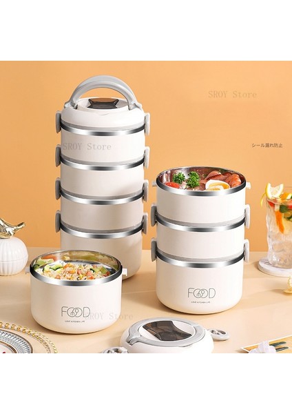 Tek Katmanlı Beyaz Çok Katmanlı Paslanmaz Çelik Öğle Yemeği Kutusu Çocuklar Işçiler Okul Gıda Taşınabilir Termal Öğle Yemeği Kutusu Piknik Büyük Kapasiteli Yalıtım Kutusu (Yurt Dışından) modelleri