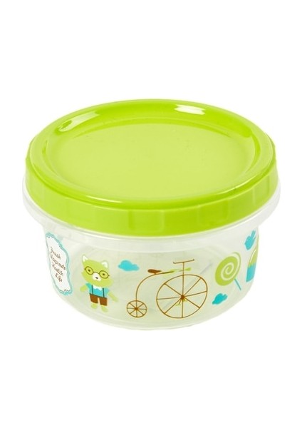 250ML 250/500ML Bento Kutusu Çocuk Plastik Karikatür Sevimli Öğle Yemeği Kutusu Açık Gıda Saklama Kabı Çocuk Öğrenci Mikrodalga Öğle Yemeği Kutusu (Yurt Dışından)