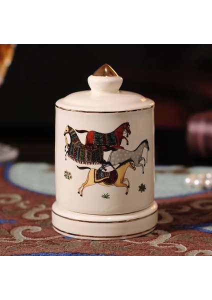 P Avrupa Seramik Kürdan Tutucu Konteyner Ev Masa Kürdan Saklama Kutusu Kürdan Dispenseri (Yurt Dışından) fırsatları