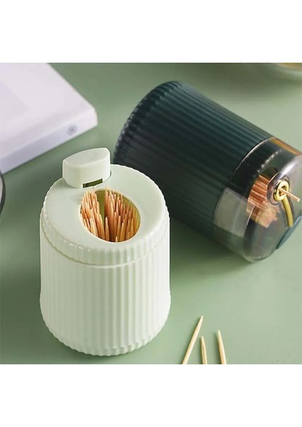 Dgn Pop-Up Otomatik Kürdan Dağıtıcı Taşınabilir Plastik Kürdan Tutucu Konteyner Yaratıcı Basın Kürdan Saklama Kutusu Organizatör (Yurt Dışından) modelleri