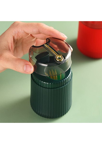 Dgn Pop-Up Otomatik Kürdan Dağıtıcı Taşınabilir Plastik Kürdan Tutucu Konteyner Yaratıcı Basın Kürdan Saklama Kutusu Organizatör (Yurt Dışından) fırsatları