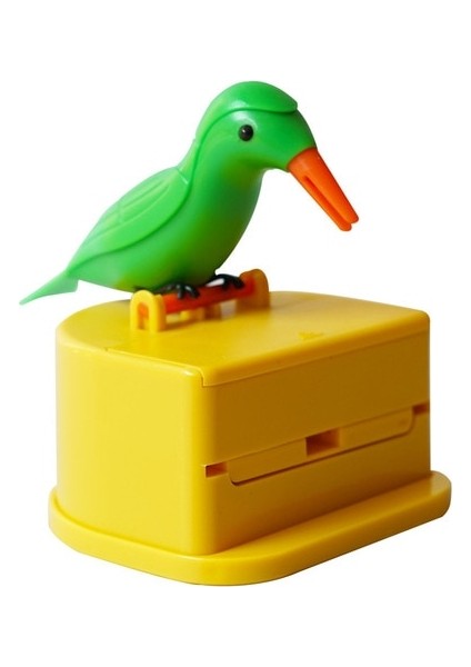 E Yaratıcı Kürdan Tutucu Karikatür Küçük Kuş Kürdan Konteyner Basın Kürdan Dağıtıcı Saklama Kutusu Otomatik Mutfak (Yurt Dışından)