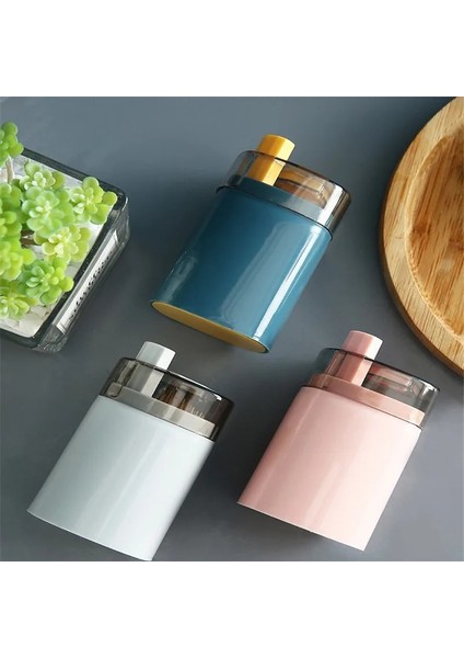 Gök Mavisi (Hiçbir Diş Pi Kürdan Tutucu Plastik Pres Otomatik Kürdan Kutusu Ev Depolama Kürdan Dağıtıcı Temiz Diş Araçları Ev Gereçleri (Yurt Dışından)