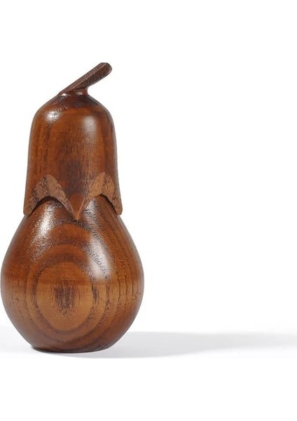 Siyah Kürdan Tutucular Patlıcan Ahşap Depolama Kavanoz Kürdan Tutucu Baharat Kavanoz Şekerlik Kapaklı Mutfak Aracı Tuz Saklama Kutusu (Yurt Dışından)