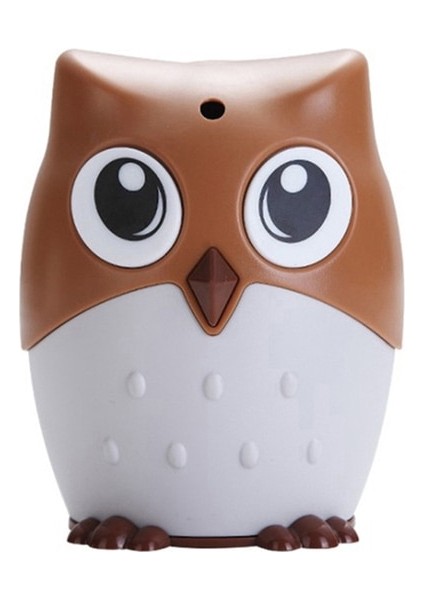 Karikatür Baykuş Kürdan Tutucu Masaüstü Otomatik Kürdan Dağıtıcı Kürdan Kabı Otomatik Pres Kürdan Tutucu 1 Adet (Yurt Dışından)