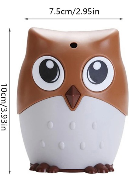 Karikatür Baykuş Kürdan Tutucu Masaüstü Otomatik Kürdan Dağıtıcı Kürdan Kabı Otomatik Pres Kürdan Tutucu 1 Adet (Yurt Dışından) fırsatları