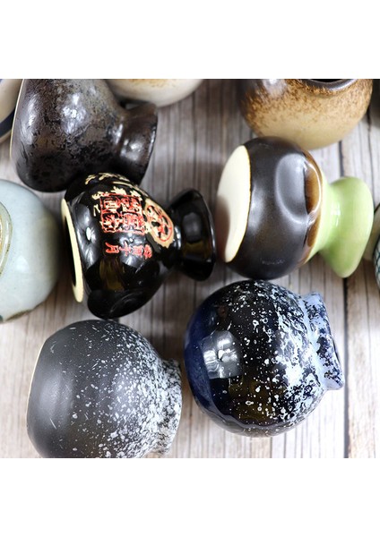 Renk 11 Japon Tarzı Fincan Pot Kürdan Varil Tay Dekoratif Pişirme Tencere Restoran Seramik Sofra Kürdan Konteyner ZD112 (Yurt Dışından) indirimleri