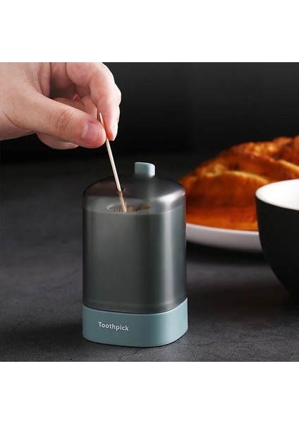 Turuncu Kürdan Tüpü Pres Tipi Otomatik Kürdan Kutuları Ev Otel Mobilyaları Kürdan Toz Geçirmez Anti-Kirlenme Kutusu (Yurt Dışından) indirimleri