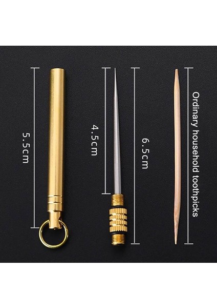 Gümüş Taşınabilir Titanyum Çelik Ayrılabilir 1 Adet Meyve Çatalı Kürdan Tüpü 4 Renk Çok Fonksiyonlu Açık Kamp Aracı (Yurt Dışından) modelleri