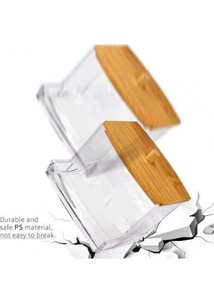 E Kullanışlı Pamuklu Çubukla Kutu Kompakt Çubukla Organizatör Yerden Tasarruf Sağlayan Çok Amaçlı Kürdan Ipi Saklama Dağıtıcı Depolama (Yurt Dışından) modelleri