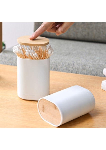 Gösterildiği Gibi Otomatik Açılır Kürdan Saklama Kutusu Pamuklu Çubukla Kutusu Kürdan Kutusu Dağıtıcı Diş Ipi Saklama Kabı Ev Dekor (Yurt Dışından) fiyatları